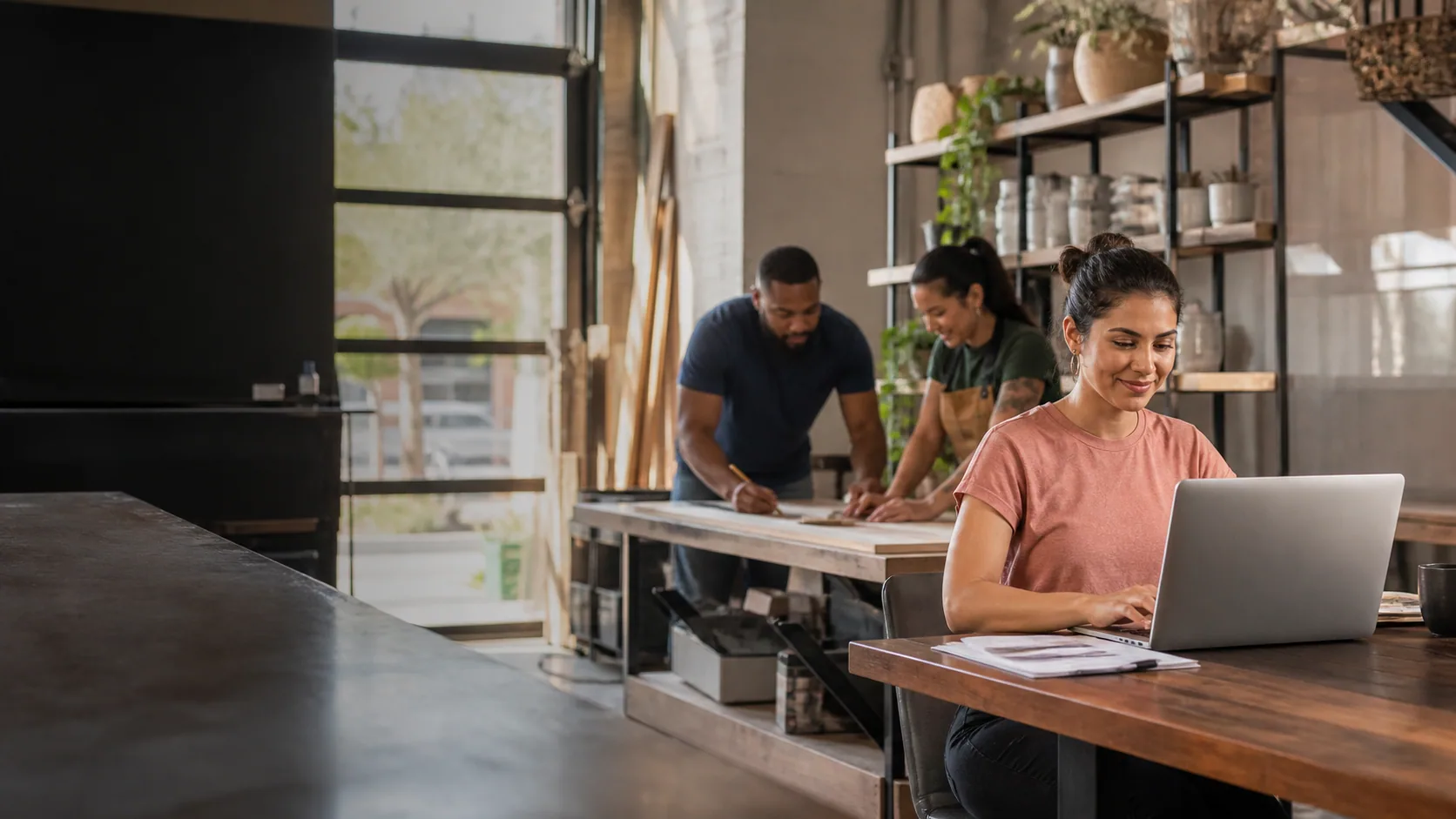 A local Maricopa small-business team working together