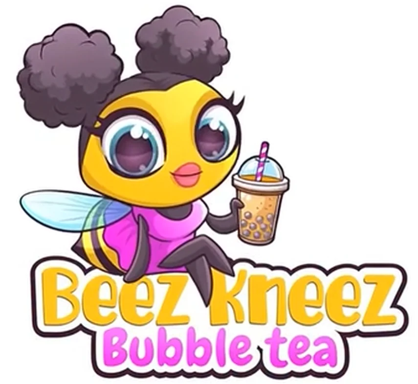 Beez Kneez Bubble Tea logo