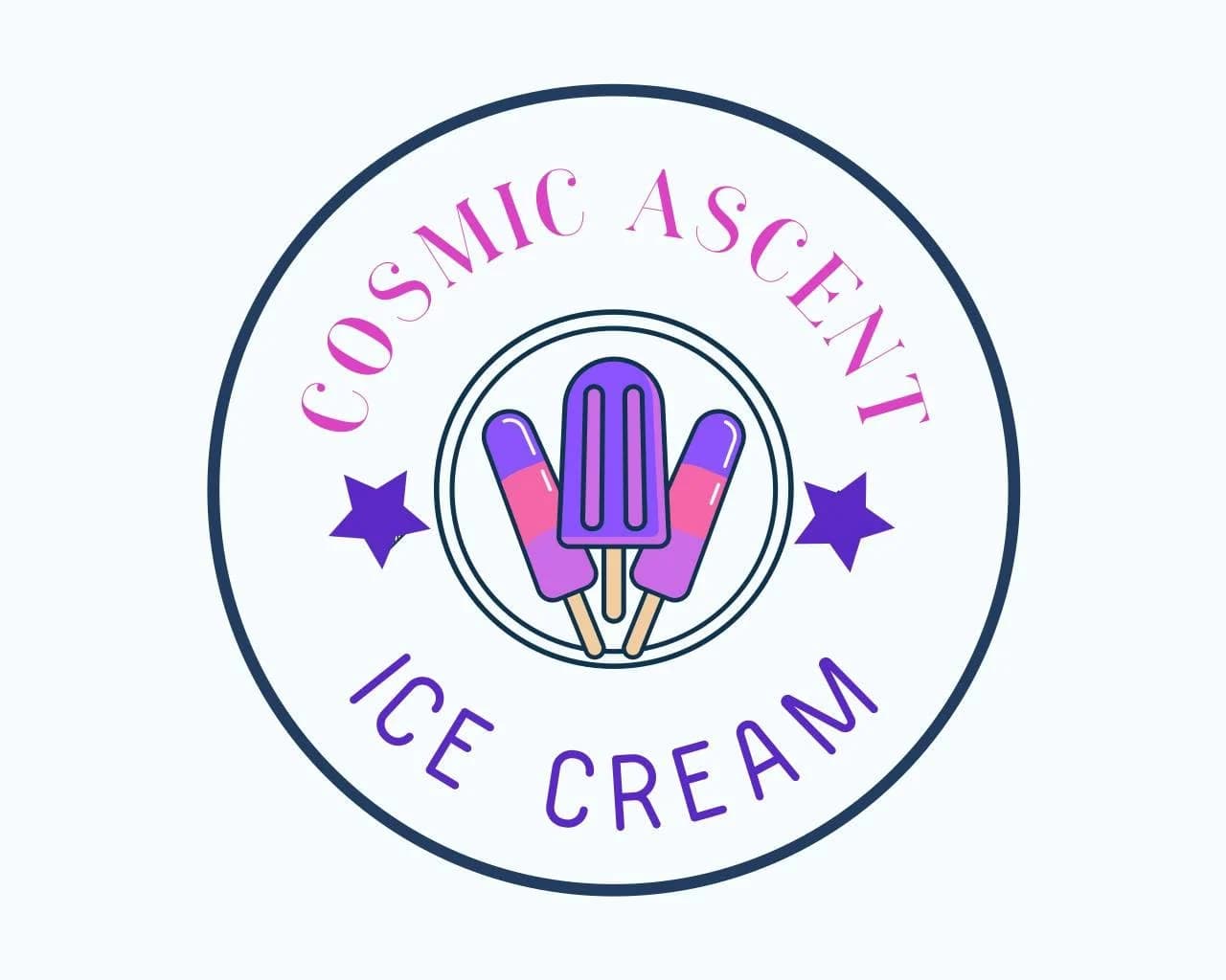 Cosmic Ascent Ice Cream logo